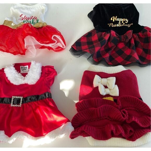 No Brand Other - PRICE DROP! Holiday Pet Outfits Size Extra Small. 🇺🇸